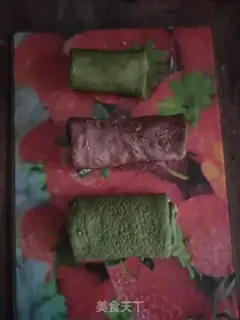 Make A towel roll cake step 8