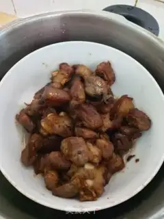 Make A simple version of red meat step 6