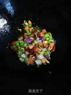 Make Spicy carrot chicken step 3