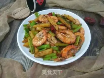 Make Spicy shrimp step 15