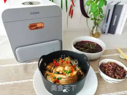 Make Tofu steamed fish step 6