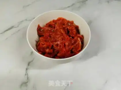 Make Vegetable beef step 1
