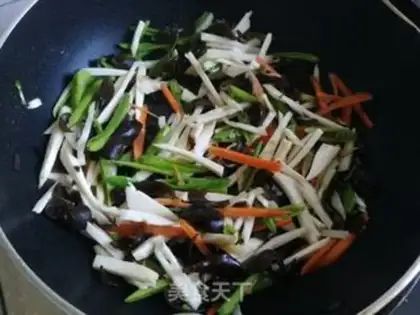 Make Fish apricot mushroom step 5