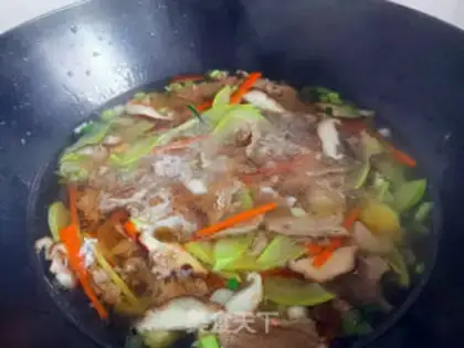 Make Vegetable beef step 5