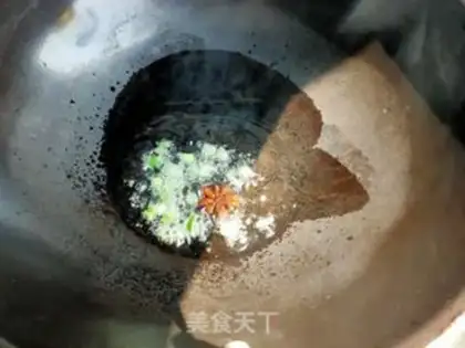 Make Cinnaline bean horn step 4