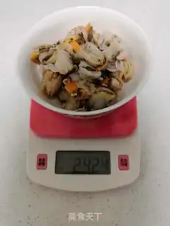 Make A juice scallop step 1