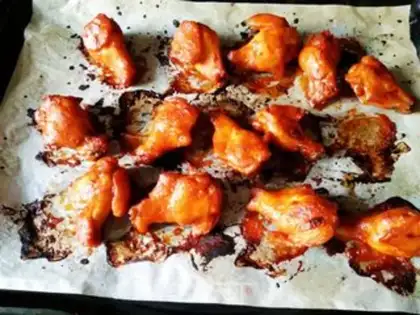 Make Orléans roasted wings step 4