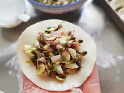 Make The dumplings step 3