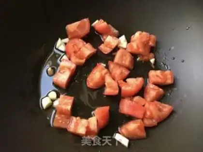 Make Potato tomato egg soup step 5