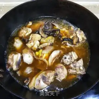 Make Chicken mushrooms step 7