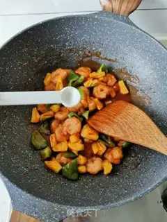 Make Pineapple shrimp step 11
