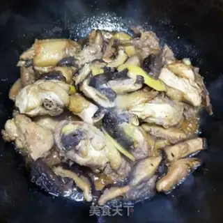 Make Chicken mushrooms step 8