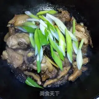 Make Chicken mushrooms step 9