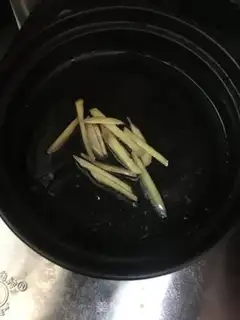 Make Soybeans and sunfish step 2