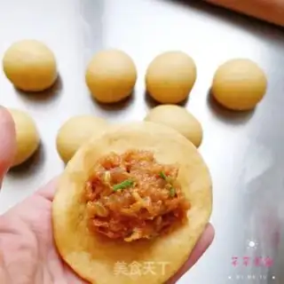 Make Whole wheat chicken bun step 10