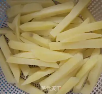 Make French fries step 1