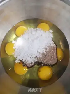 Make Water date cake step 7