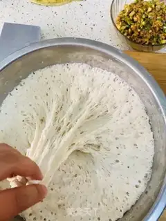 Make Double meat buns step 3