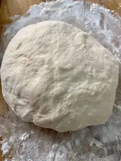 Make Double meat buns step 4