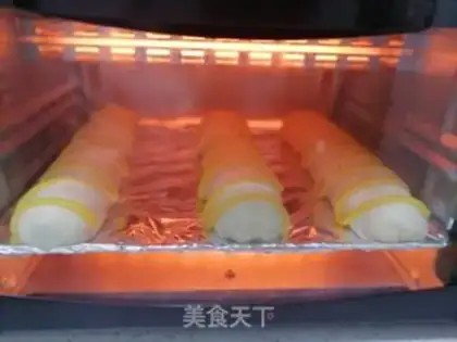 Make Cheese with caterpillar sweet bread step 28