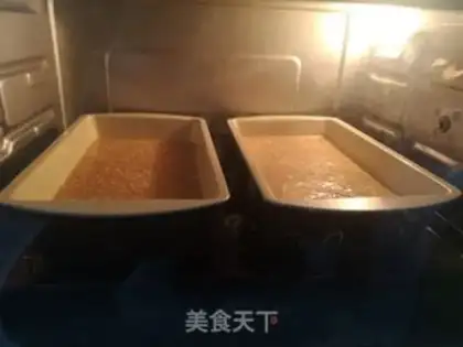 Make Water date cake step 15