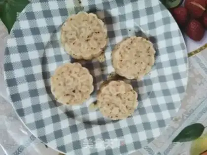 Make The red date cakes step 5