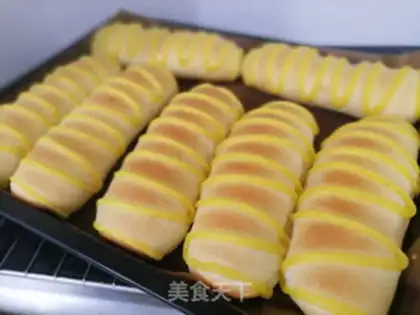 Make Cheese with caterpillar sweet bread step 29