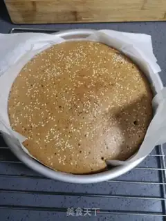 Make Water date cake step 17