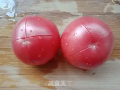 Make Tomato noodles step 1