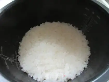 Make Meat pine rice cake step 4