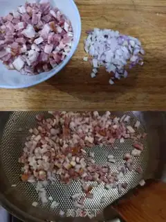 Make Bacon Lorelle garlic bag step 4