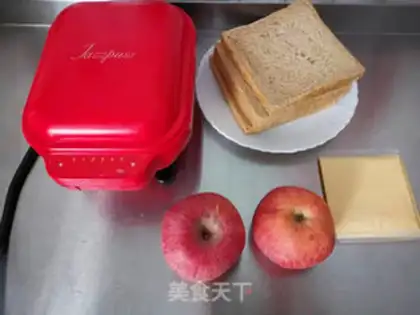 Make Apple sandwich step 0