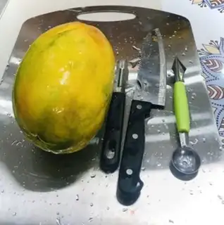Make Mugatu salad step 1