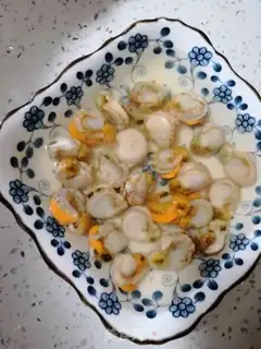 Make Garlic scallops step 0