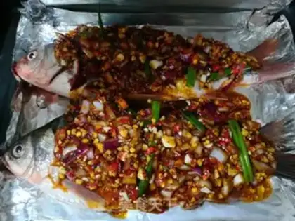 Make Garlic roasted fish step 6