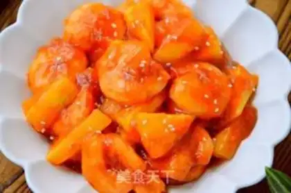 Make Jealousy fruit shrimp step 13