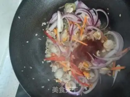 Make Garlic scallops step 6