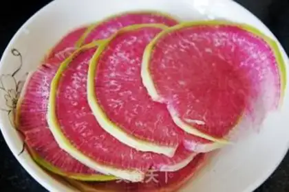 Make Sugar jealous radish step 1