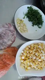 Make Meat and corn step 0