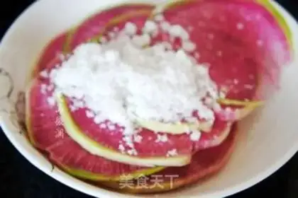 Make Sugar jealous radish step 2