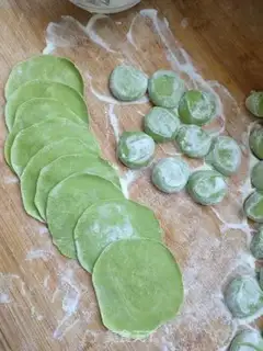 Make Porridge pork dumplings step 11