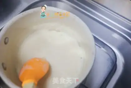 Make Eagle bean cake step 4