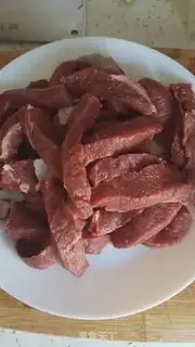 Make Roasted beef jerky step 0