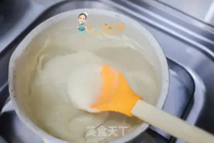 Make Eagle bean cake step 5