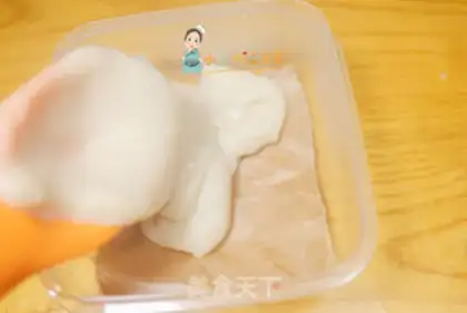 Make Eagle bean cake step 6