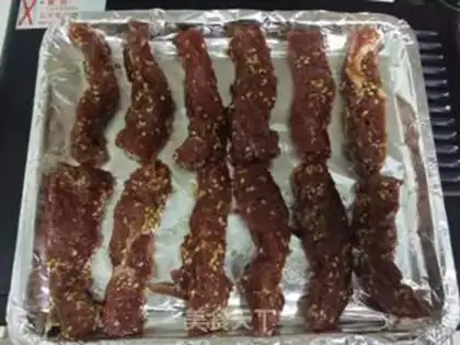 Make Roasted beef jerky step 2