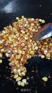 Make Meat and corn step 5