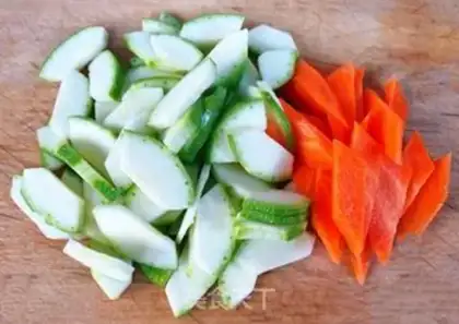 Make Moose and carrots step 1
