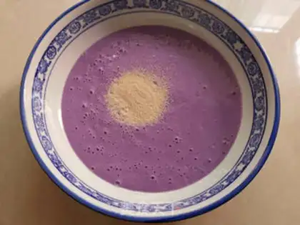 Make Purple potato brand step 0