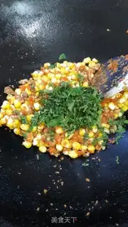 Make Meat and corn step 6